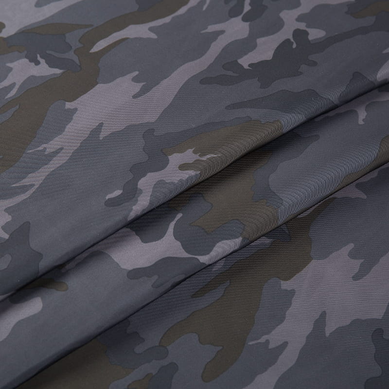 Tissu en taffetas 190T avec impression numérique de camouflage avec support en PVC